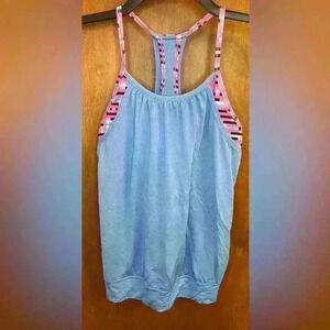 Youth Girls Ivivva by Lululemon tank with built in bra